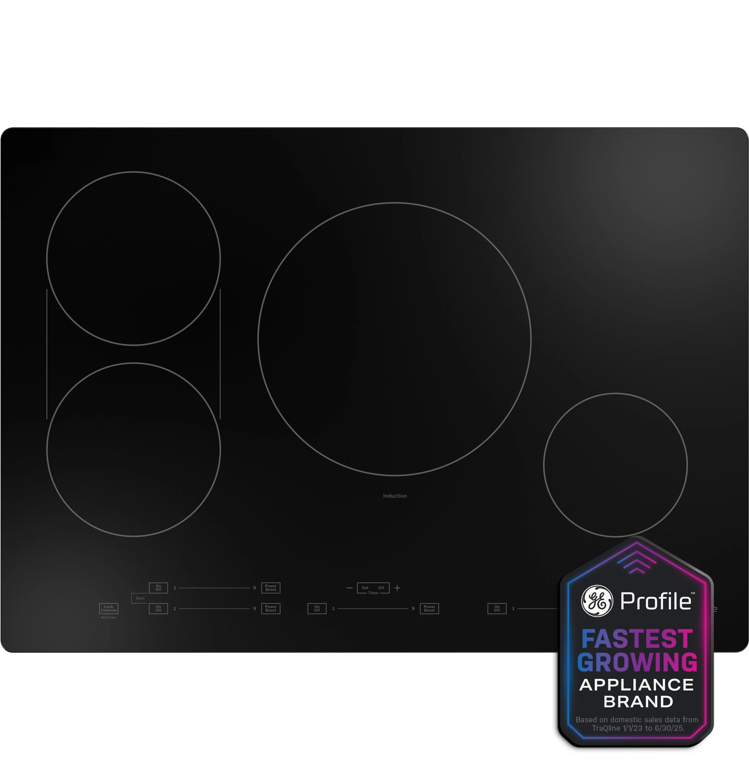 Artisan GE Profile™ ENERGY STAR® 30 Built-In Touch Control Induction Cooktop Unique