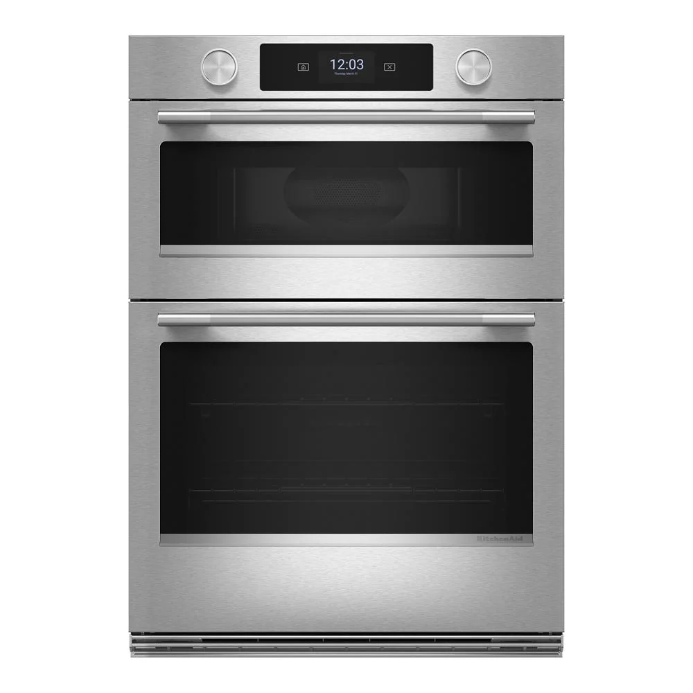 High-Performance 27-inch Smart Electric Combo Wall Oven with Assisted Cooking Modes – PrintShield™ Finish Unique