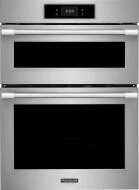 Dependable 30 Electric Wall Oven and Microwave Combination with Total Convection Original Design