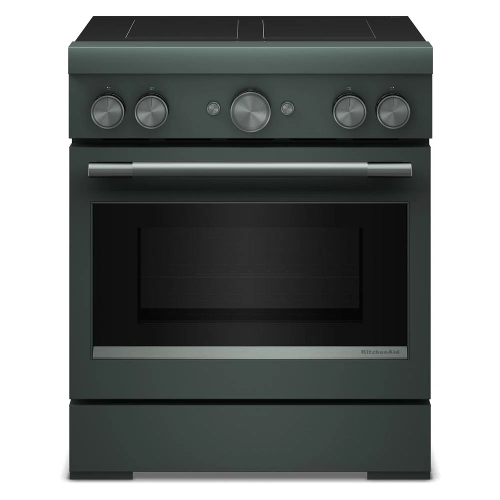 Healthy 30-Inch 4-Element Induction standing Commercial-Style Range with Air Fry Classic