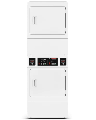 Minimalist 27 Stack Dryer Short Solid Door Electric – Coin Drop Installed Not for Residential Use Recyclable