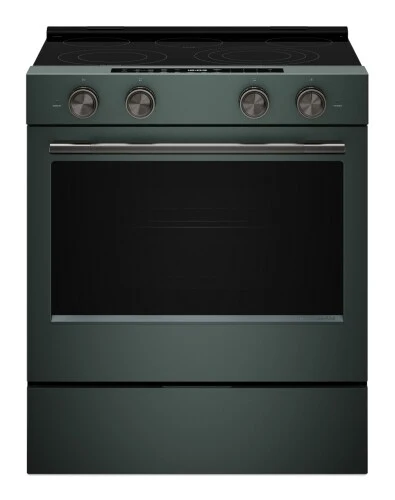 Environmentally Friendly 5.3 Cu. Ft. Smart Slide-in Electric Range with Two Even-Heat™ Hyper Elements and Convection Cooking Modes Smooth