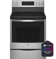 Original GE Profile™ ENERGY STAR® 30 Smart -Standing Electric Convection Fingerprint Resistant Range with No Preheat Air Fry Fast