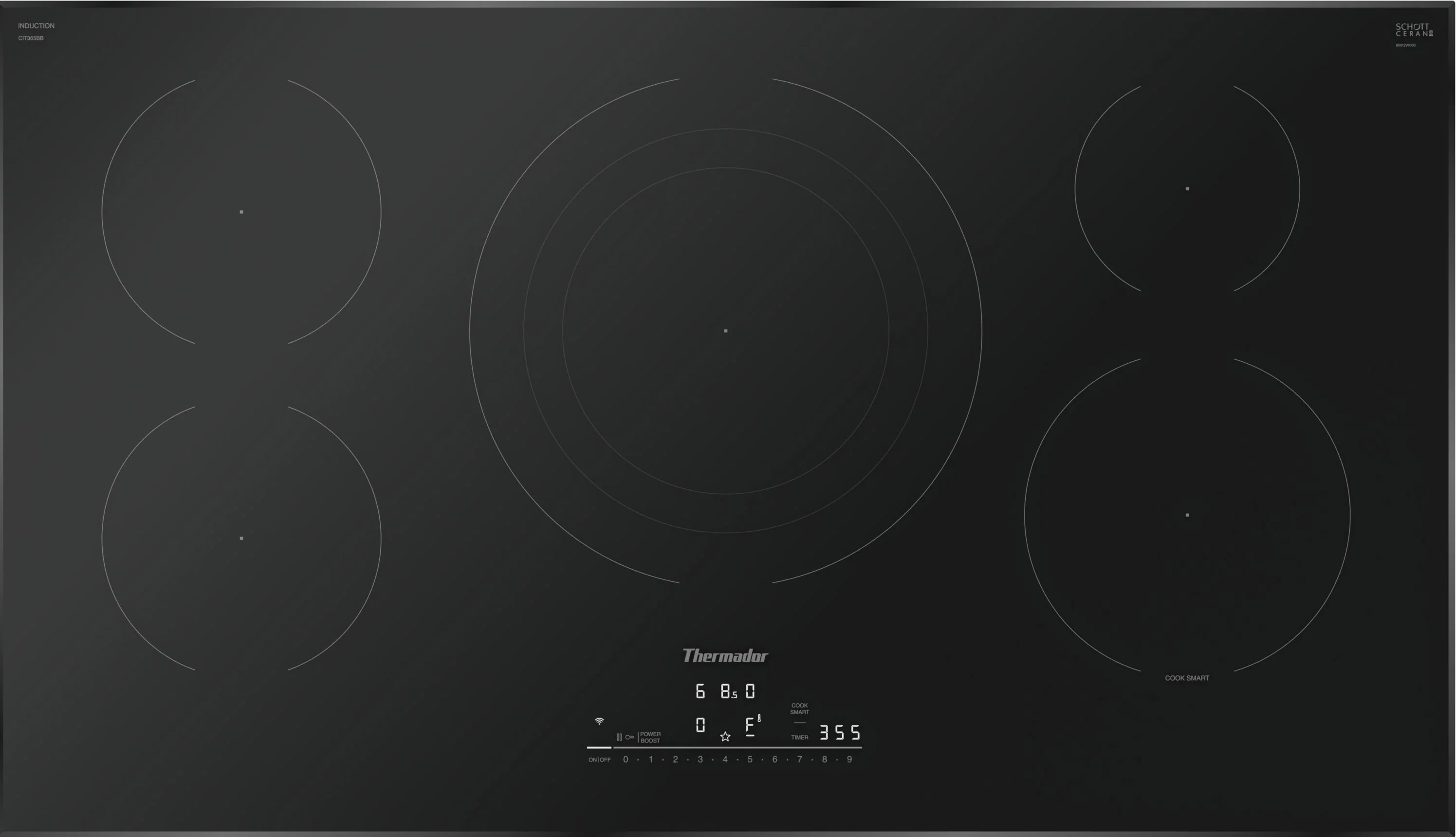 Responsible Heritage® Induction Cooktop 36” Without Frame Pure