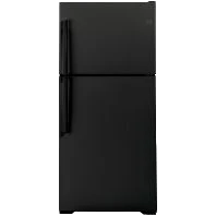 Minimalist GE 19.2 Cu. Ft. Garage Ready Top-zer Refrigerator Natural