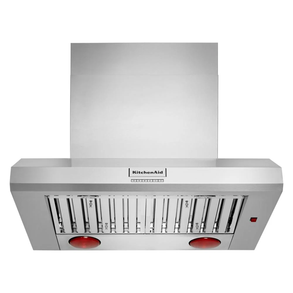 Quality 36 585 or 1170 CFM Motor Class Commercial-Style Wall-Mount Canopy Range Hood Green