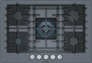 Dependable Benchmark® Gas Cooktop Tempered glass Dark silver World-Class