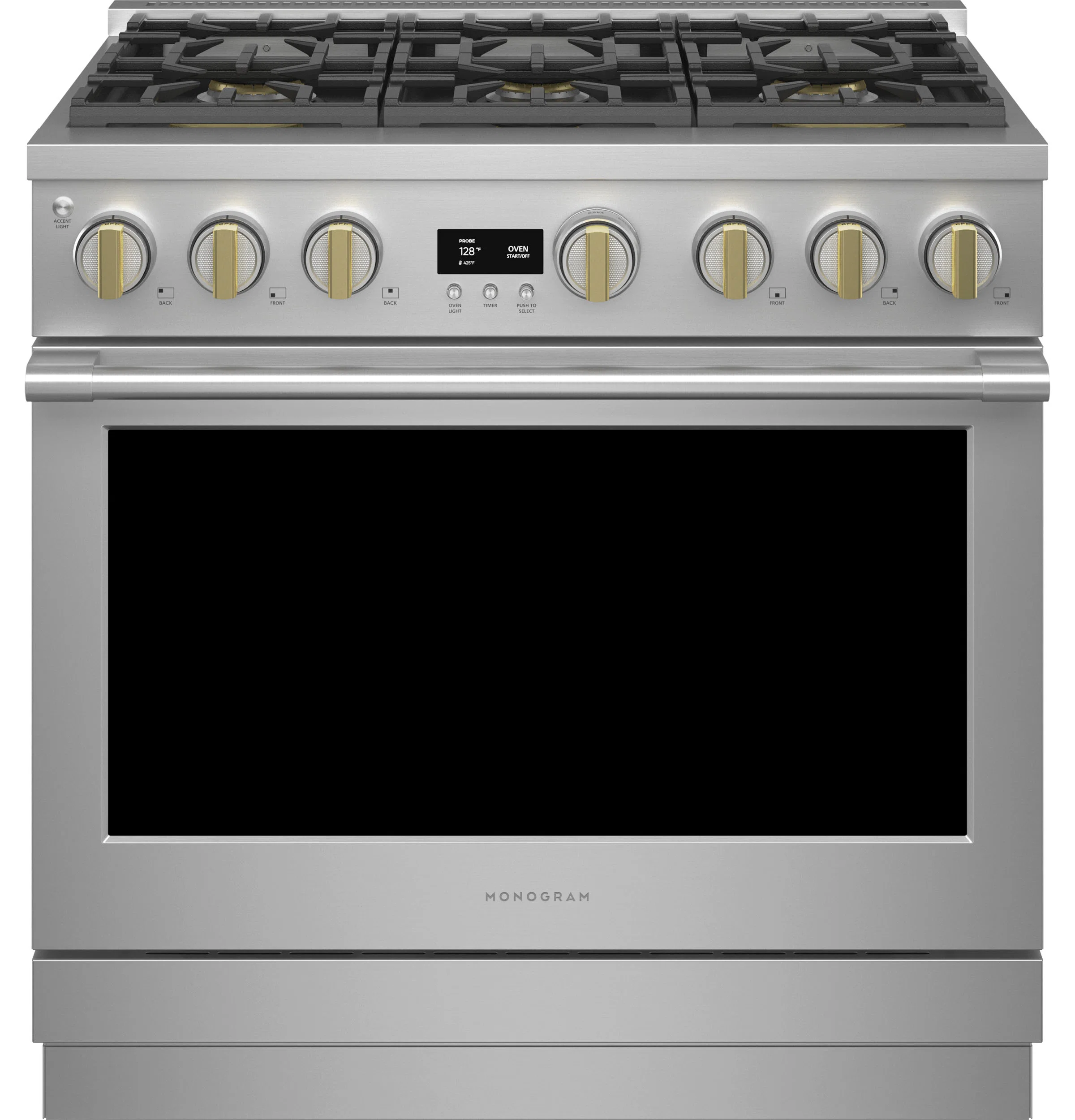 Organic Monogram 36 All Gas Professional Range with 6 Burners Exceptional