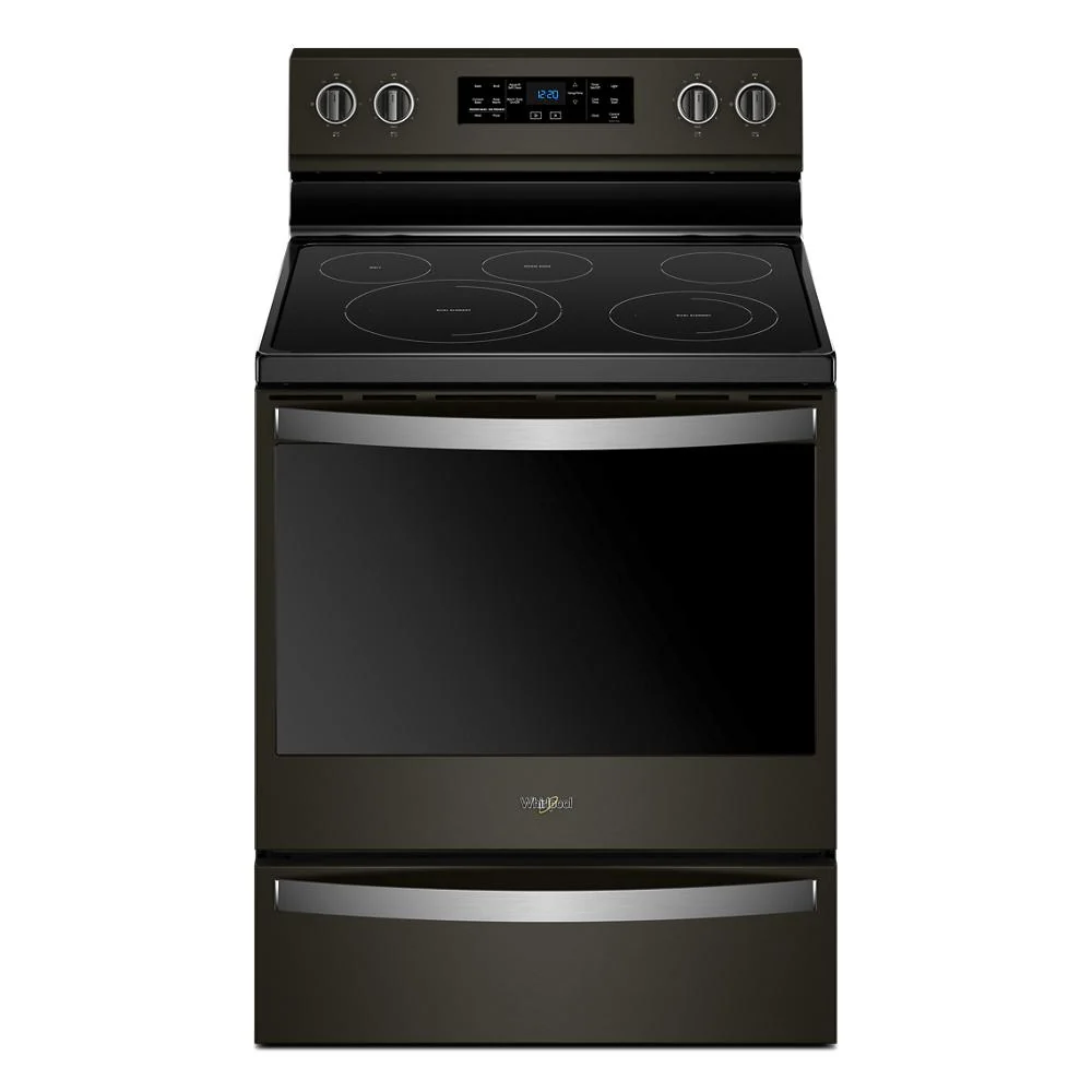 Easy-to-Use 6.4 cu. ft. standing Electric Range with Frozen Bake™ Technology Green
