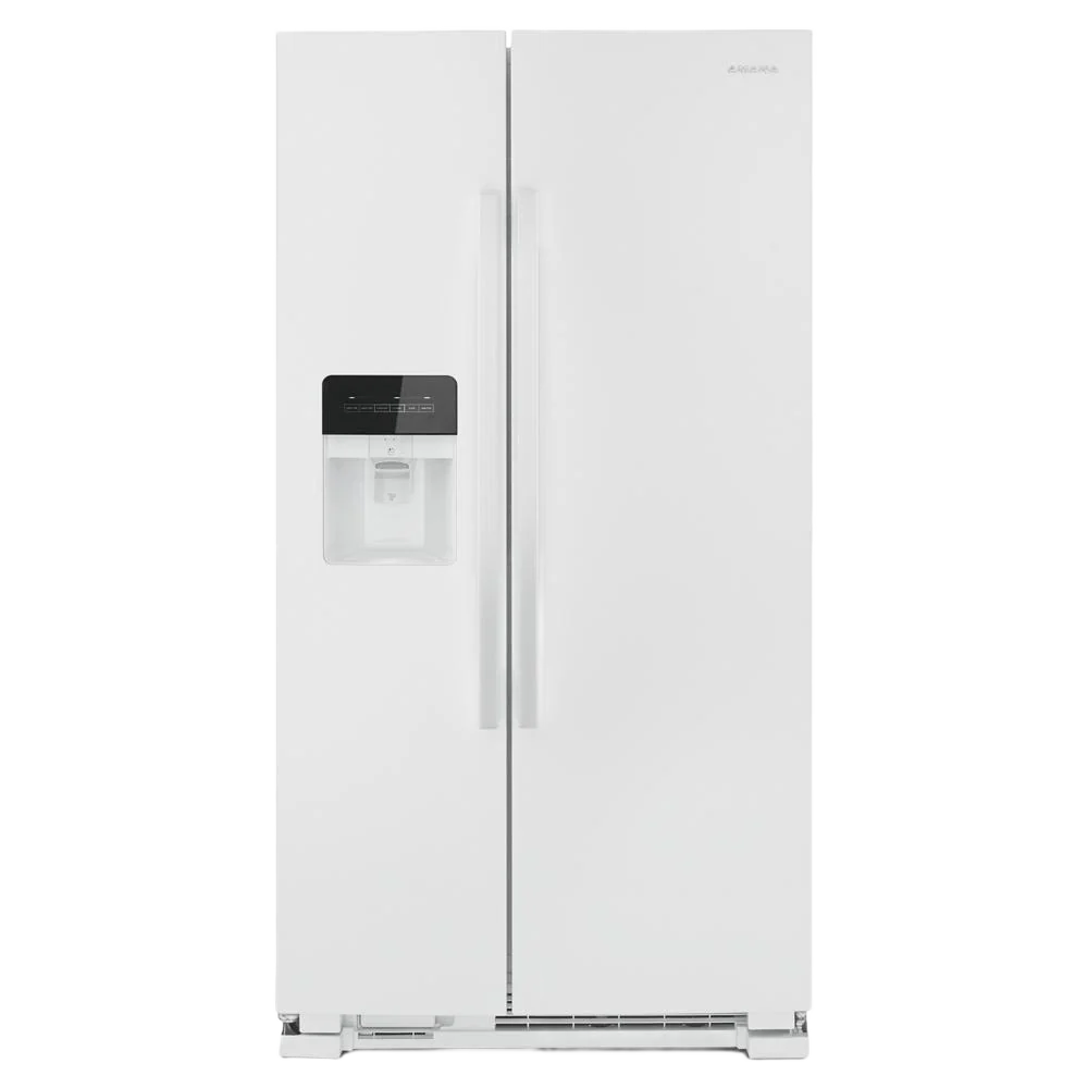 Organic 36-inch Wide Side-by-Side Refrigerator with Dual Pad External Ice and Water Dispenser – 25 Cu. Ft. Functional