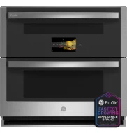 Artisan GE Profile™ 30 Smart Built-In Twin Flex Convection Wall Oven Solid