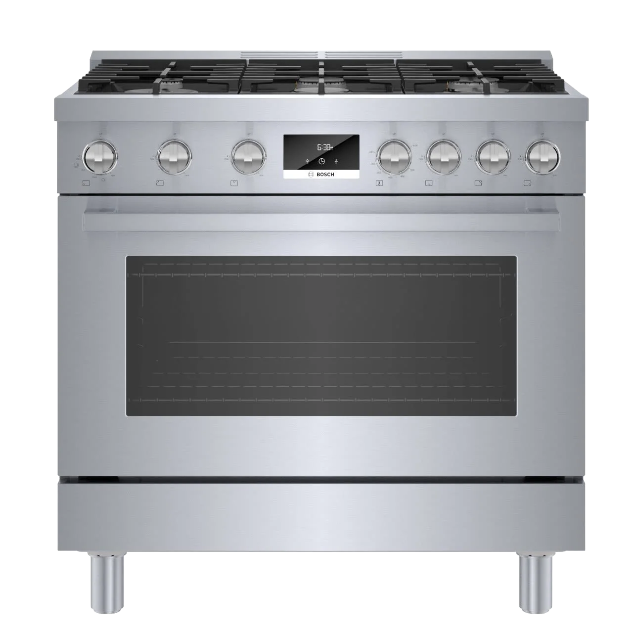 Unique 800 Series Gas standing Range 36” Stainless Steel Verified