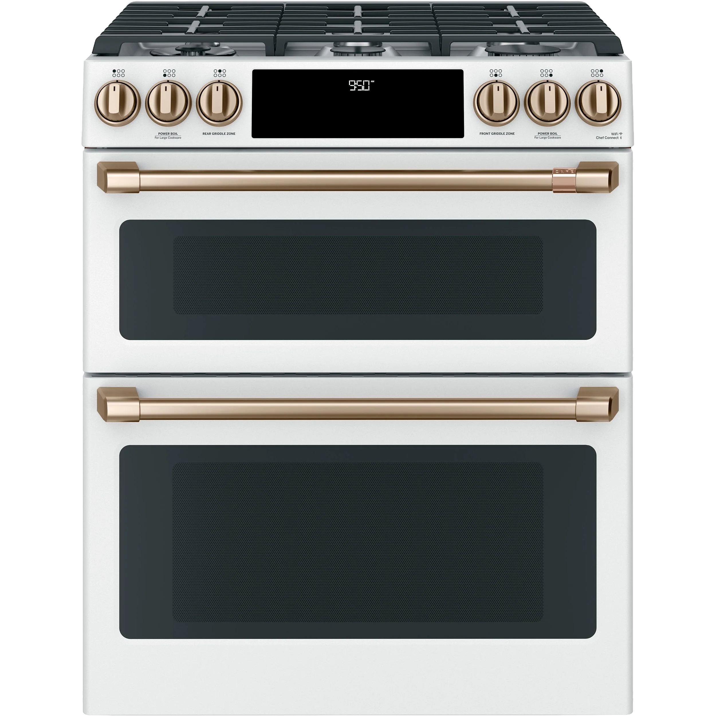 Natural CAFÉ™ 30 Smart Slide-In Front-Control Dual-Fuel Double-Oven Range with Convection Quality