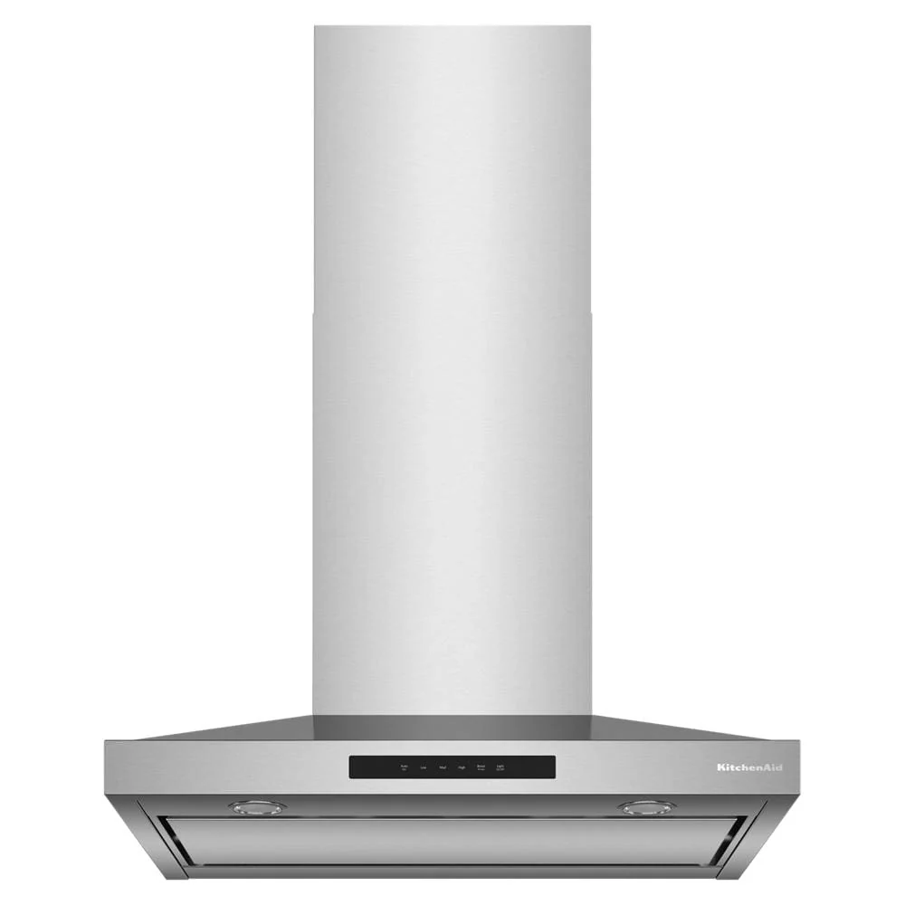 Relaxed KitchenAid® 30-inch Wall-Mount 4-Speed Canopy Hood Premium