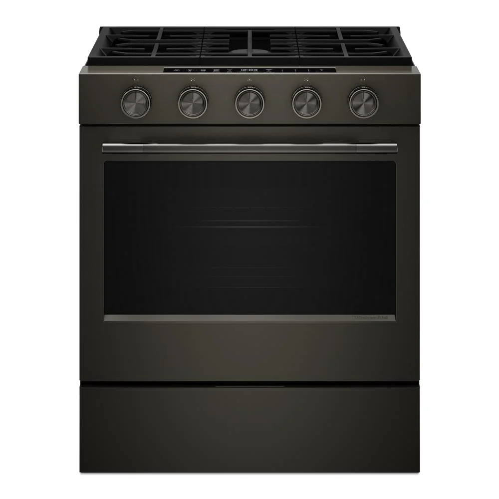 Dependable 5.0 Cu. Ft. Smart Slide-in Gas Range with Convection Cooking Modes and 2-in-1 Burner Organic