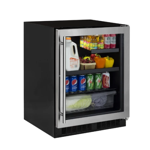 Verified 24-IN LOW PROFILE BUILT-IN BEVERAGE CENTER WITH CONVERTIBLE SHELF AND MAXSTORE BIN Environmentally Friendly