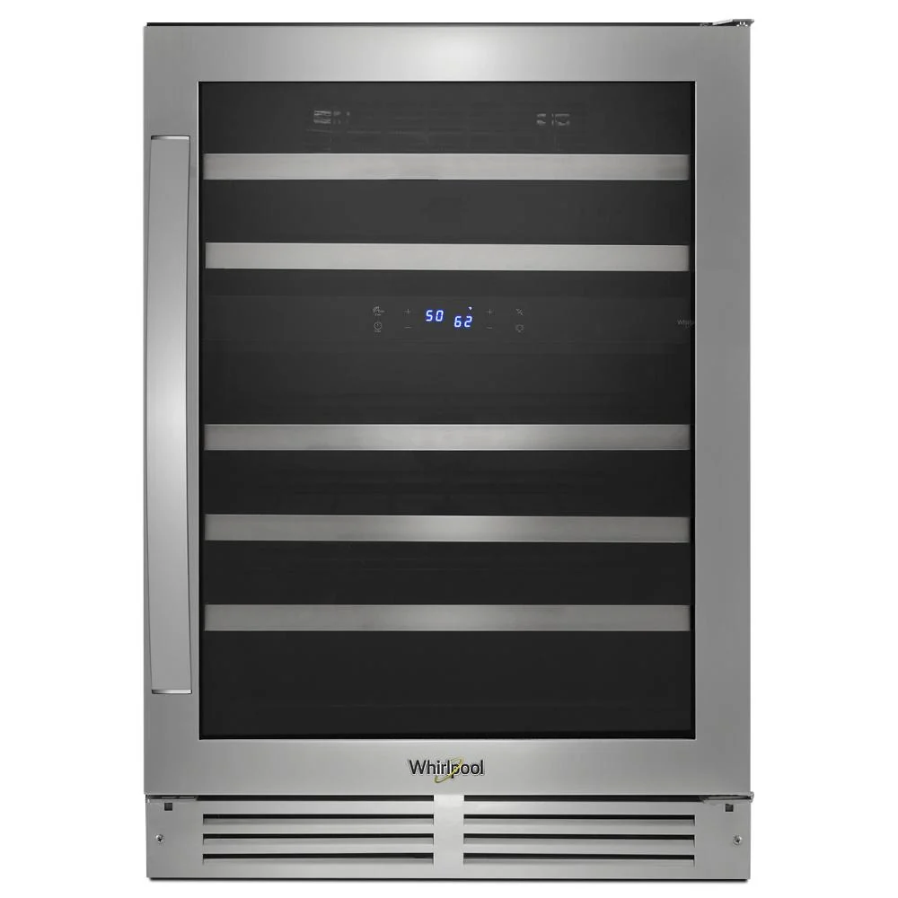 Effective 24-inch Wide Undercounter Wine Center with 46-Bottle Wine Storage Fast