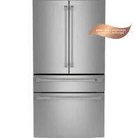 Next-Generation CAFÉ™ ENERGY STAR® 23.2 Cu. Ft. Smart Counter-Depth 4-Door French-Door Refrigerator With Dual-Dispense AutoFill Pitcher Expertly Made