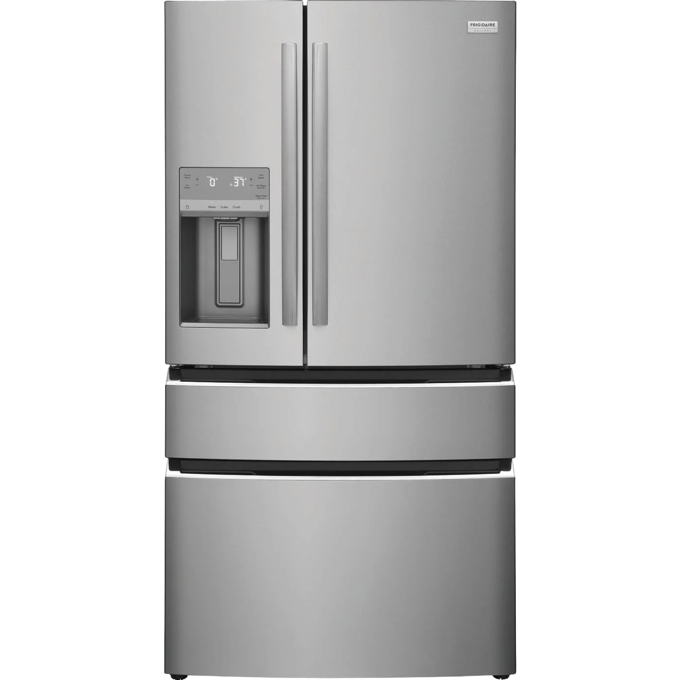 Optimized 26 Cu. Ft. Standard-Depth 4-Door French Door Refrigerator Fast