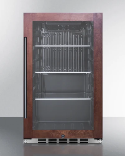 Minimalist Shallow Depth Indoor Outdoor Beverage Cooler – with T3 Door Tint Unique