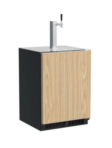 Carefully Designed 24 Dispenser Single Beer Beverage Tap Panel Ready Solid Door Reversible Door Reusable