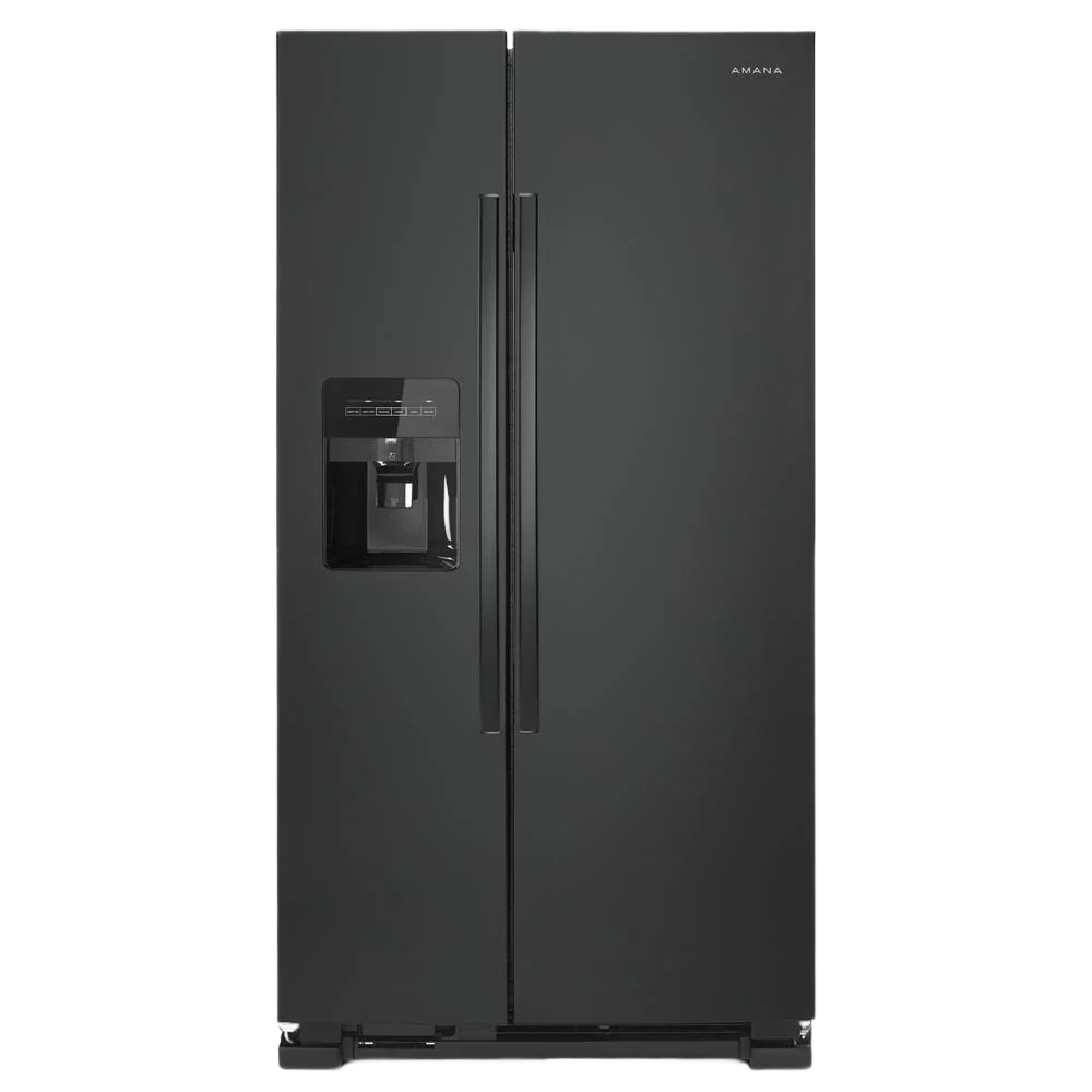 World-Class 33-inch Side-by-Side Refrigerator with Dual Pad External Ice and Water Dispenser Powerful