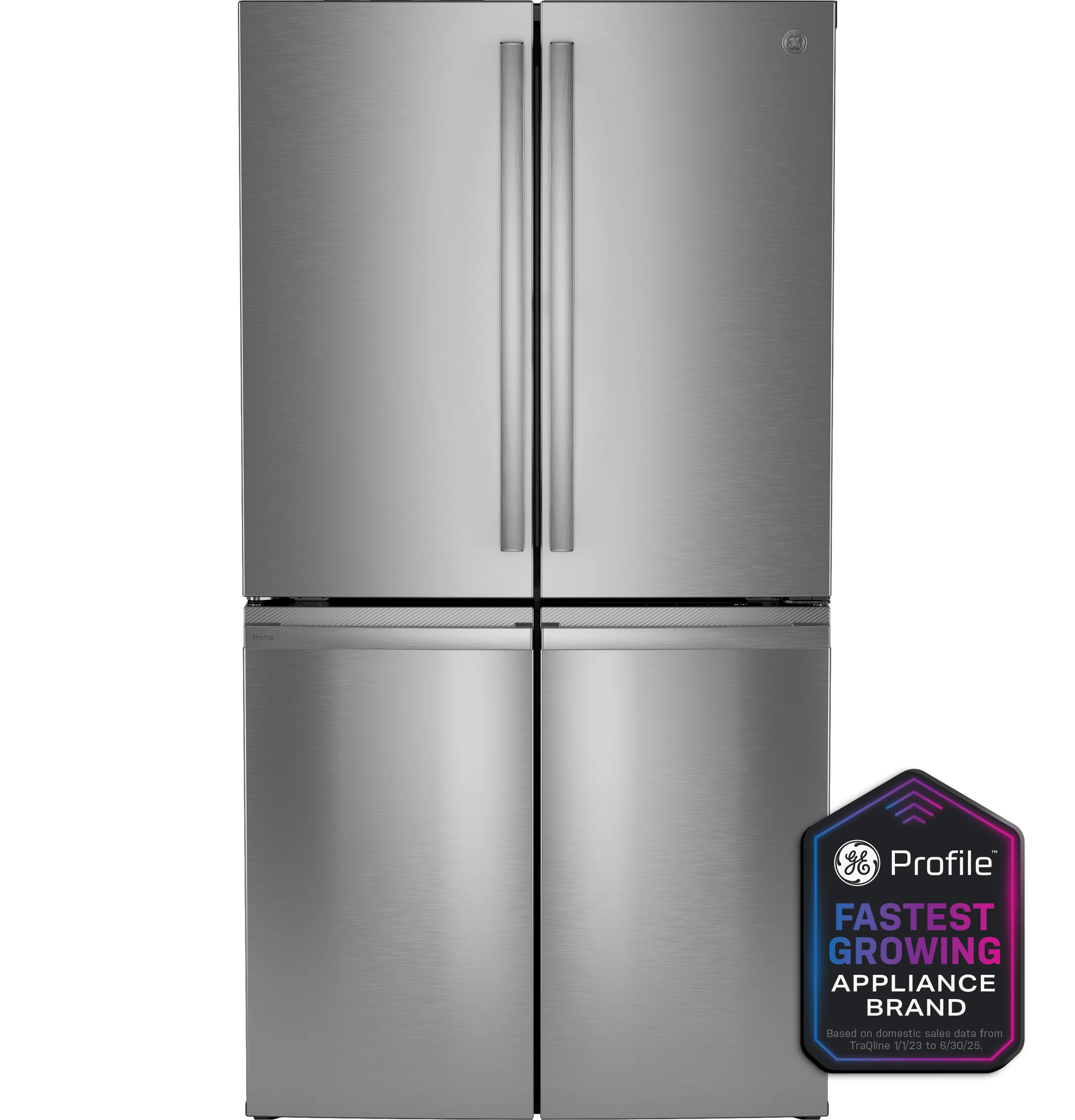 Next-Generation GE Profile™ ENERGY STAR® 28.3 Cu. Ft. Quad-Door Refrigerator with Dual-Dispense AutoFill Pitcher Professional