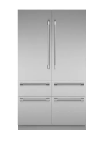 Pure dom® Built-in French Door Bottom zer Stainless Steel Refined