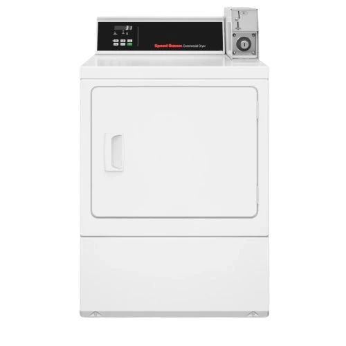 Optimized Rear Control Single Electric Dryer – Single Coin Drop Not for Residential Use Certified