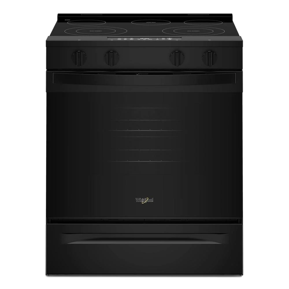 Casual 30-inch Electric Smart Range with Air Cooking Technology and Steam Clean Refined
