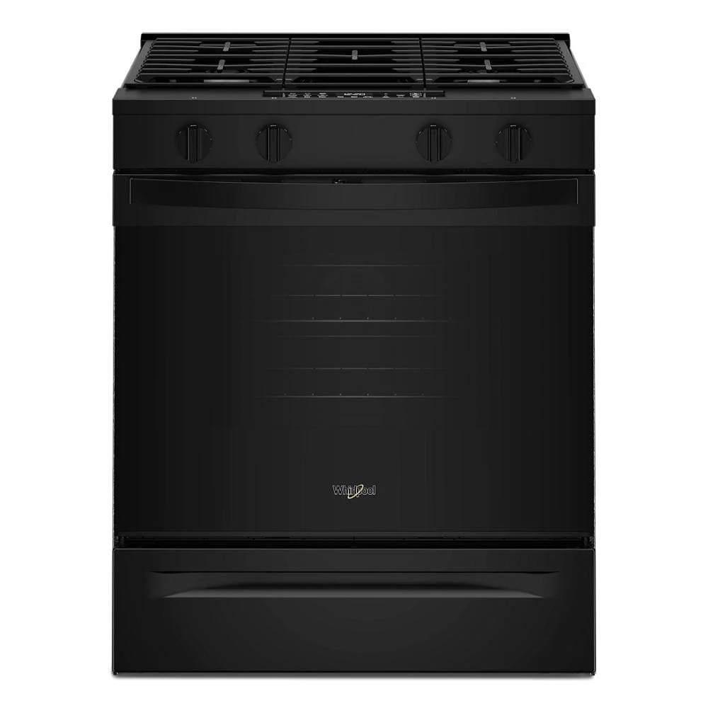 Efficient 30-inch Gas Smart Range with Air Cooking Technology and Steam Clean Quality