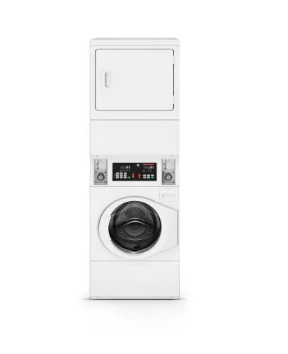 Solid 27 Stack Washer Dryer Gas Premium