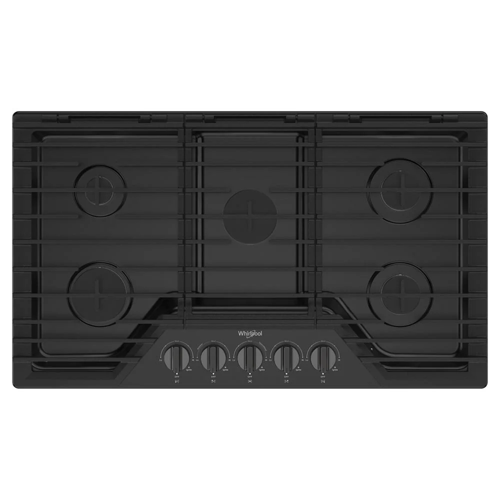 Fine 36-inch Gas Cooktop with EZ-2-Lift™ Hinged Cast-Iron Grates Quality