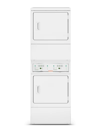 Durable 27 ELECTRIC DRYER STACK 14 CF WHITE Solid