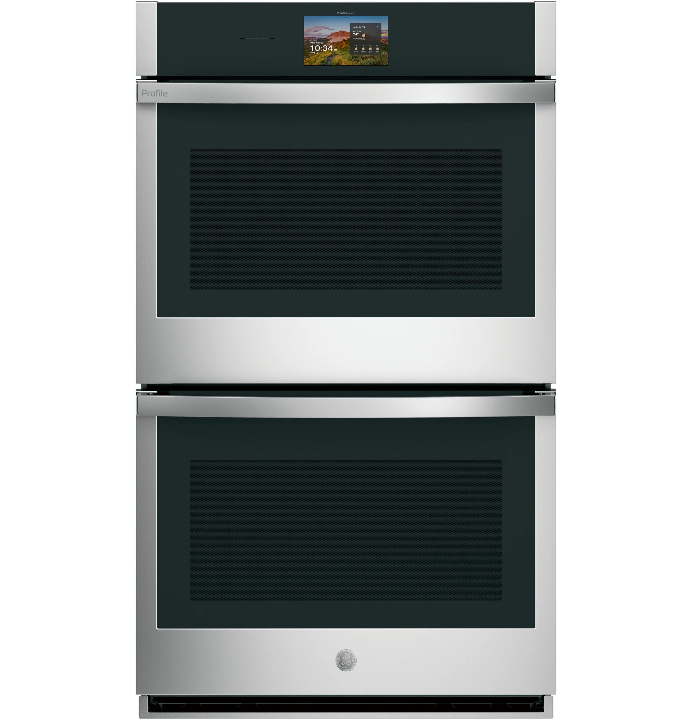 Sophisticated GE Profile™ 27 Smart Built-In Convection Double Wall Oven Solid