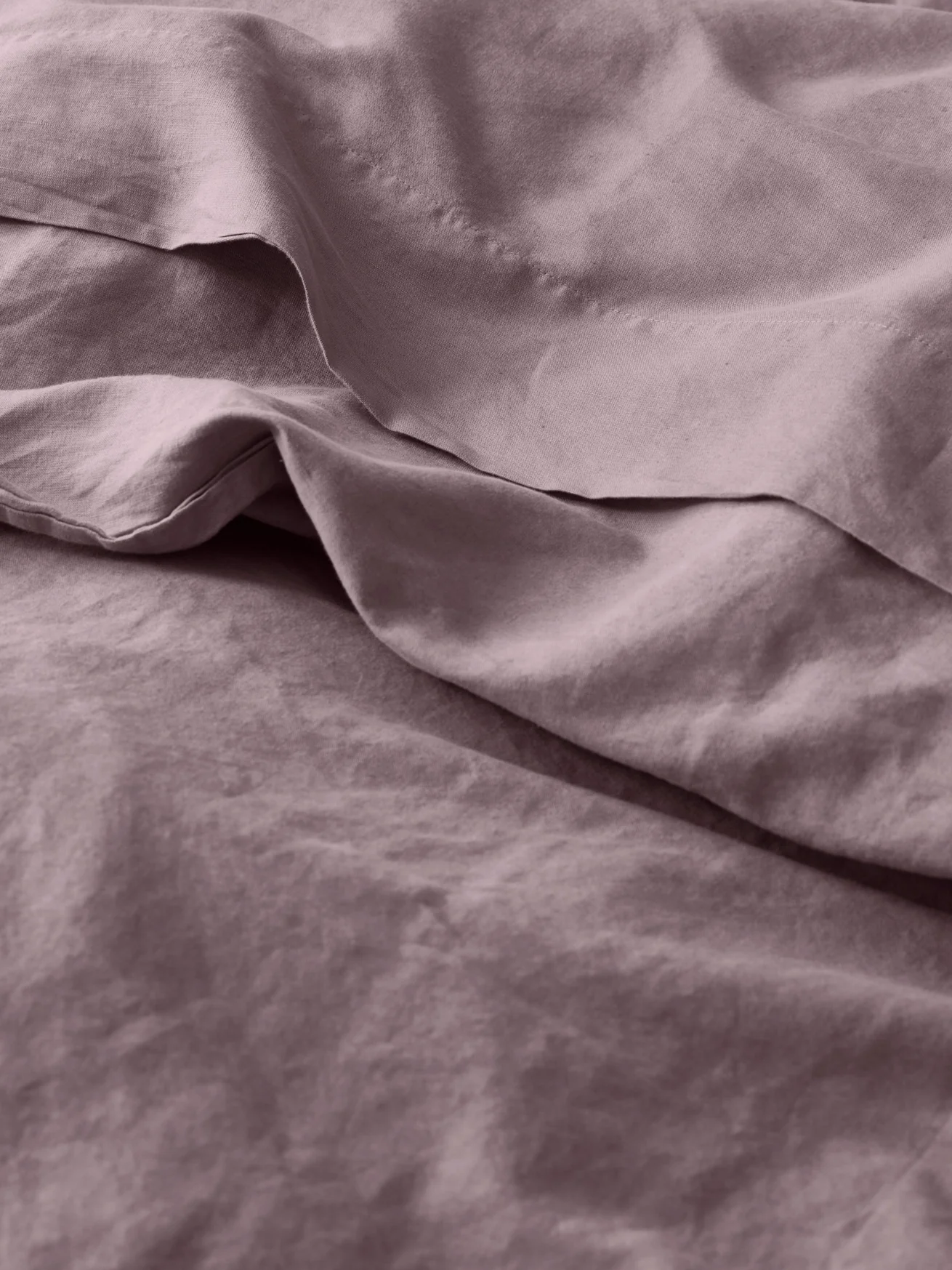 Trusted Elderberry Linen Blend Flat Sheet Practical