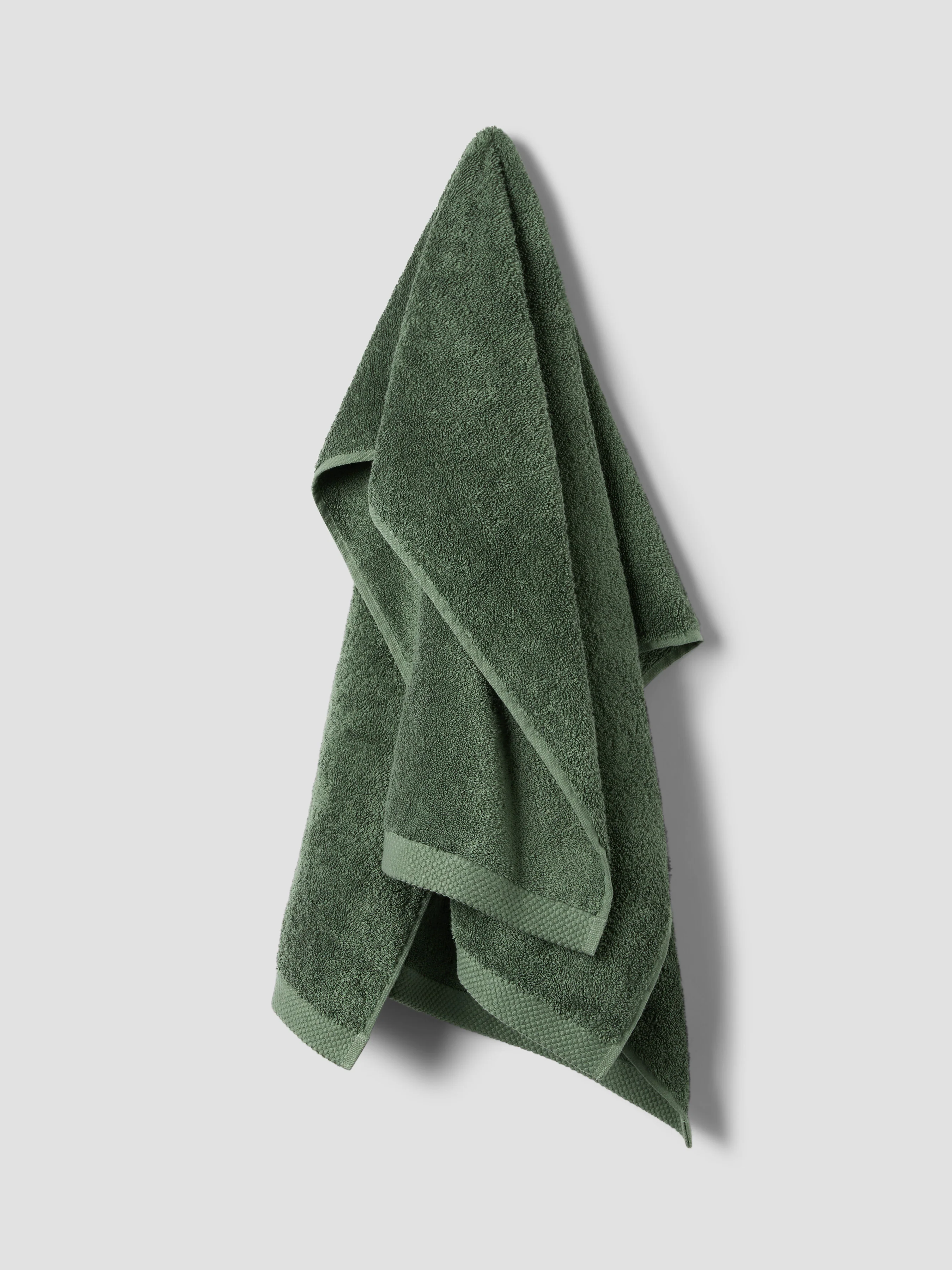 Proven Elm Green Organic Cotton Towels Clean