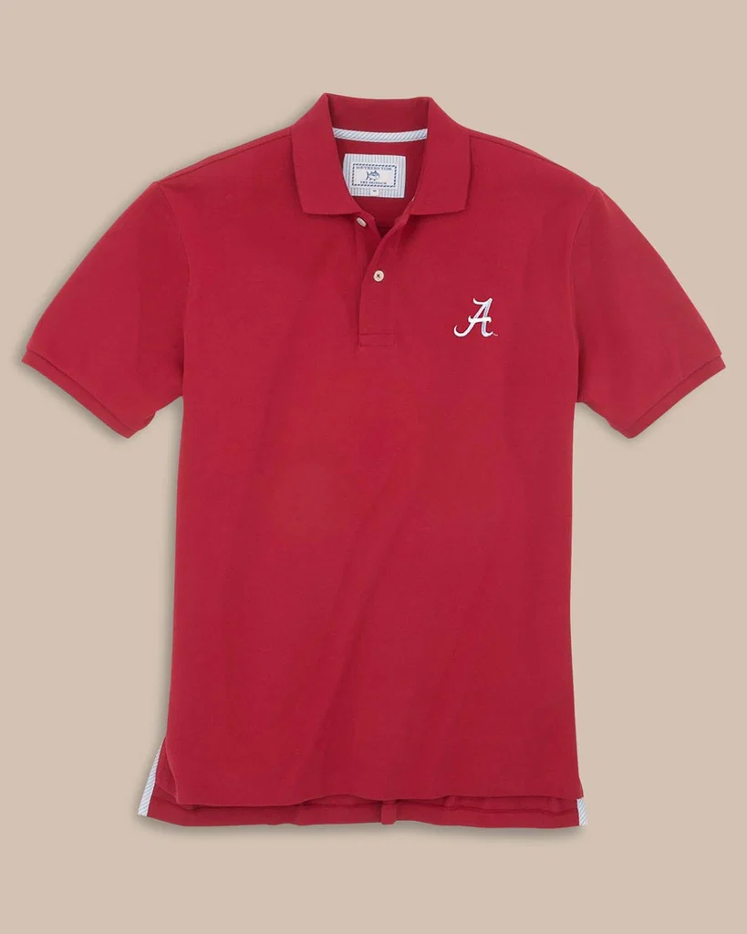 Professional Alabama Crimson Tide Pique Polo Shirt High-End