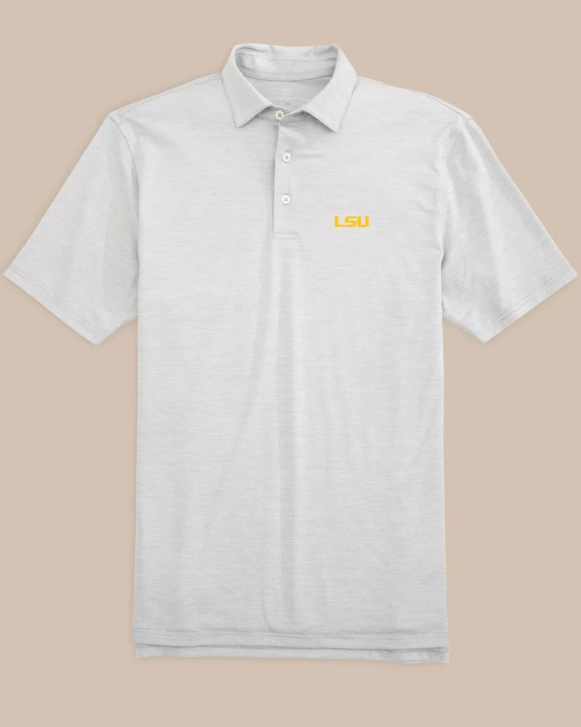 Carefully Designed LSU Tigers Driver Spacedye Polo Shirt High-Quality