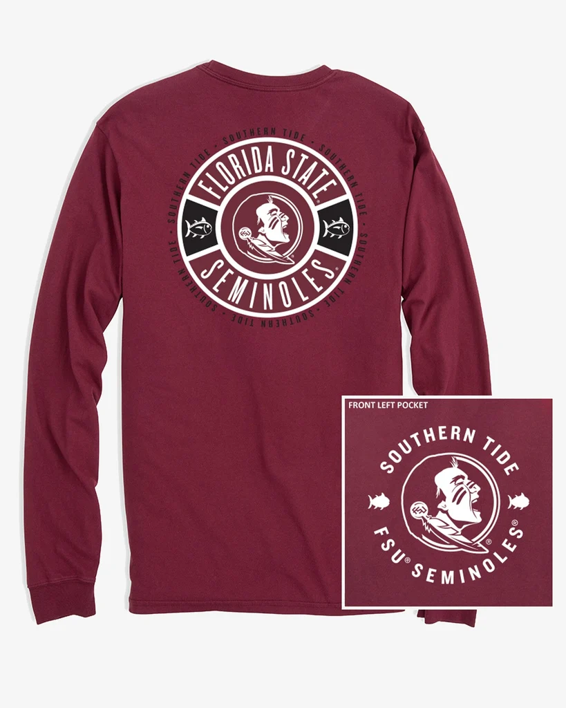 Powerful FSU Seminoles Ring Badge T-Shirt Professional