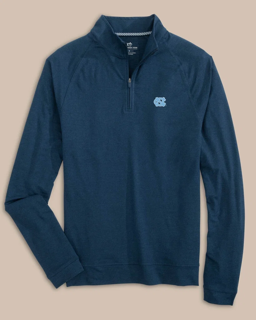 Smooth UNC Tar Heels Cruiser Quarter Zip Pullover High-End