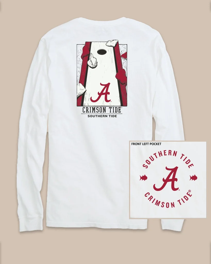High-End Alabama Crimson Tide Gameday Cornhole Board T-Shirt Exceptional