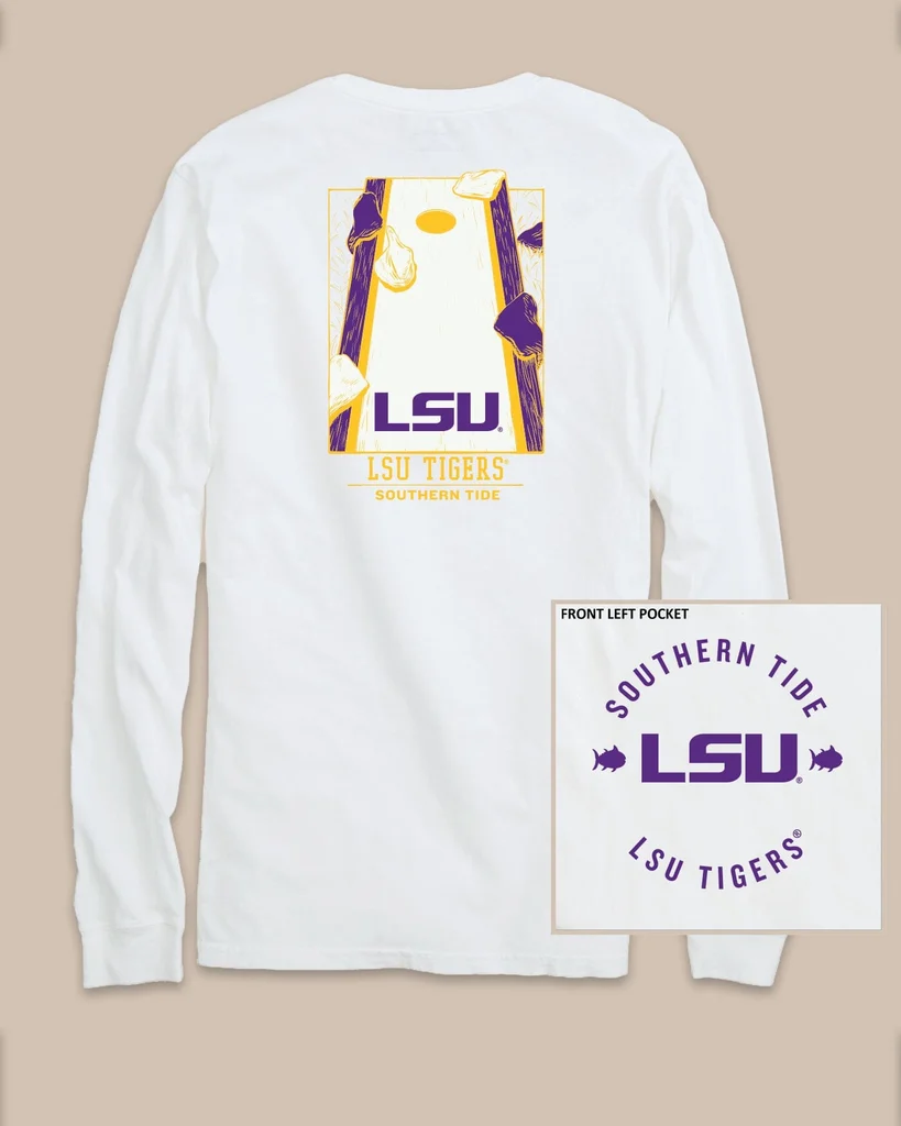 Specialty LSU Tigers Gameday Cornhole Board T-Shirt Carefully Designed