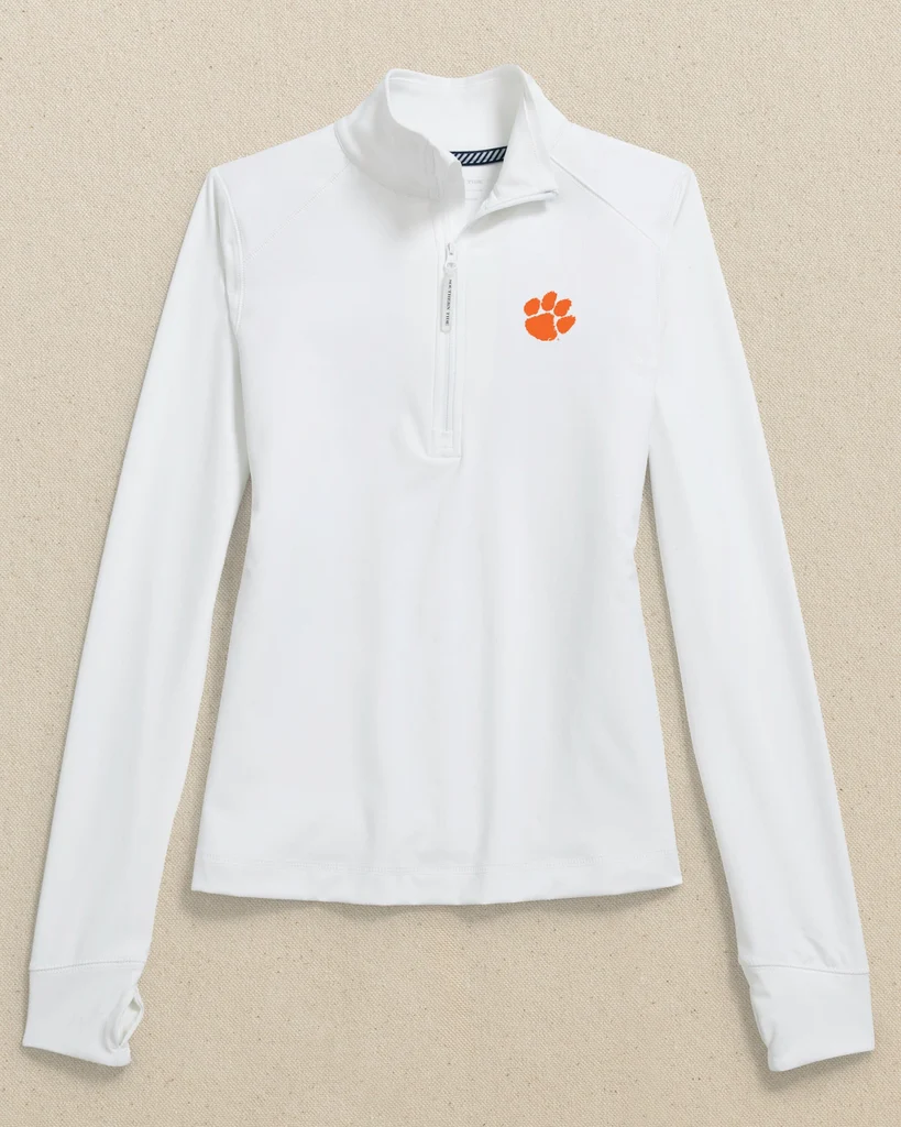 Solid Clemson Tigers Women’s Runaround Quarter Zip Next-Generation
