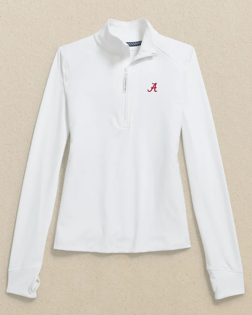 Pure Alabama Crimson Tide Women’s Runaround Quarter Zip Solid