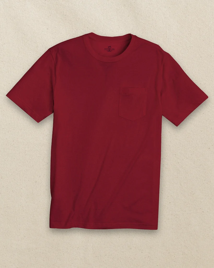 Fine Classic Short Sleeve Pocket T-Shirt Fashionable