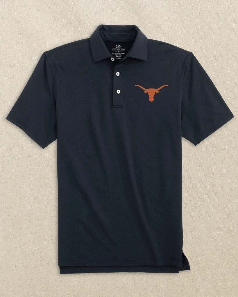 Lightweight Texas Longhorns brrr°®-eeze Heather Performance Polo Unique