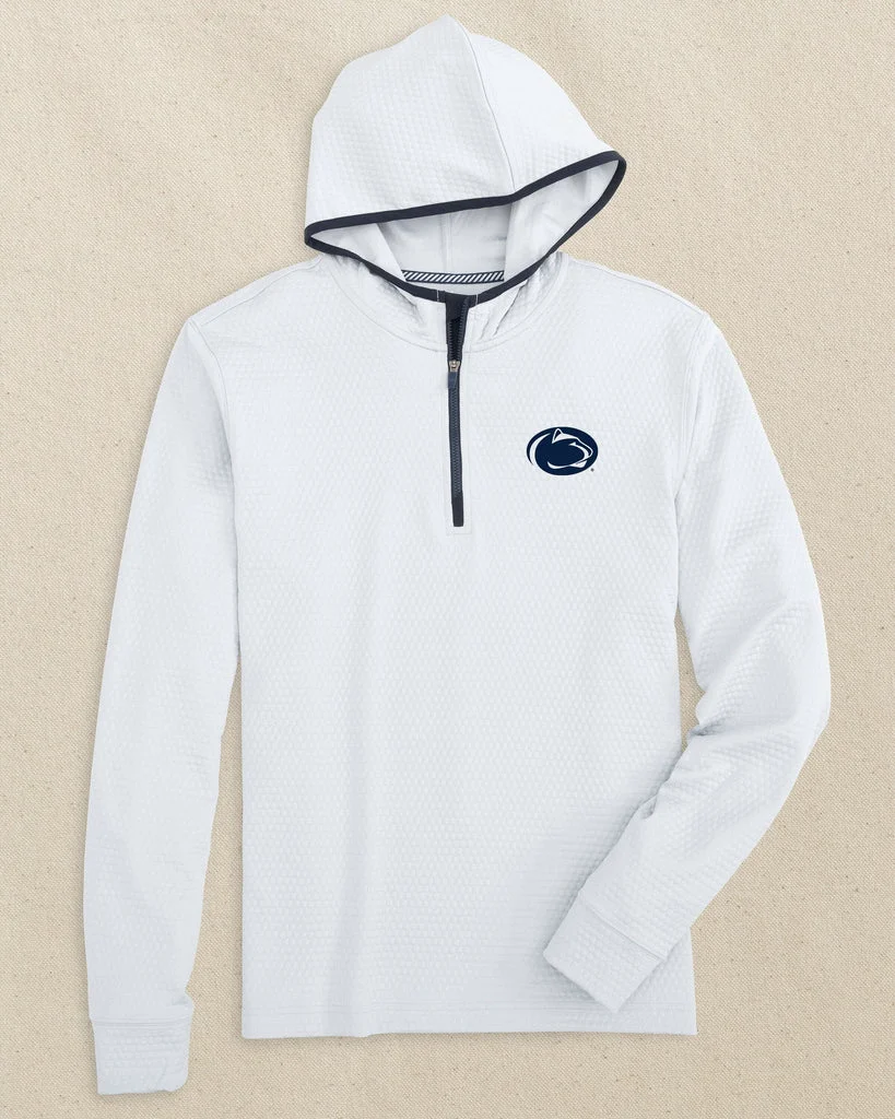 Solid Penn State Nittany Lions Scuttle Quarter Zip Hoodie High-Performance