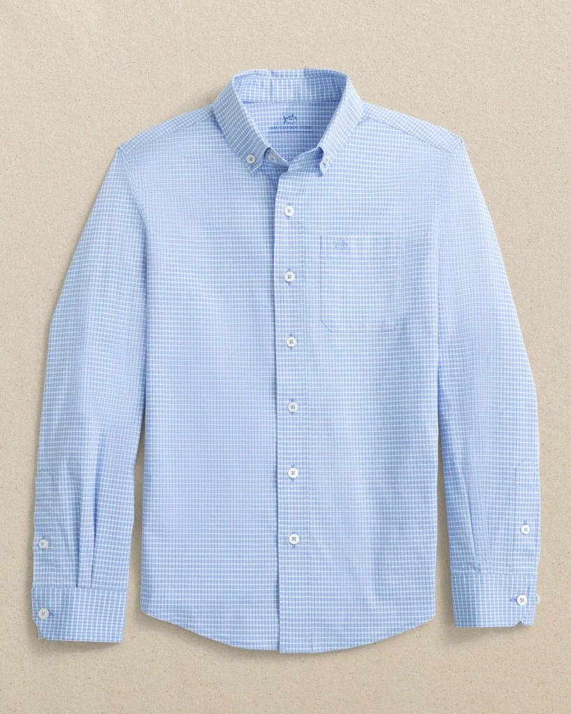 Dependable Boys Crofton Plaid Charleston Sport Shirt Reliable