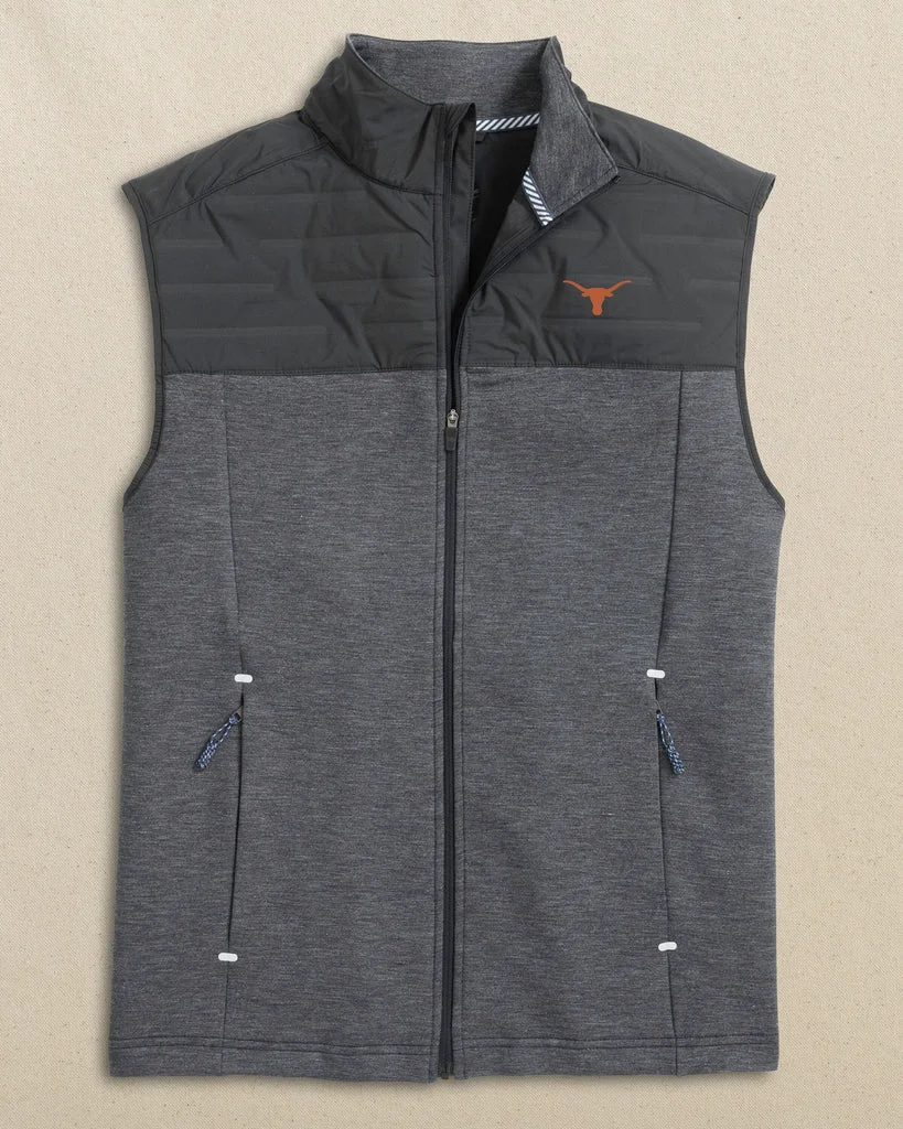 Pure Texas Longhorns Coligny Quilted Vest High-Performance